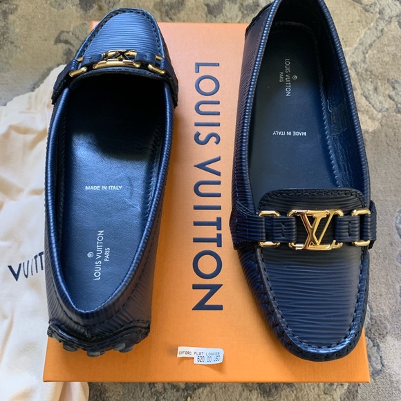 LOUIS VUITTON OXFORD LOAFERS SIZE 7 PRISTINE CONDITION - Picture 3 of 5